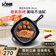 LODGE 【美國(guó)進(jìn)口】廚房好物不易粘鍋鑄鐵鍋無(wú)涂層牛排鍋不挑爐灶26cm L8SGP3方形牛排煎鍋 26cm