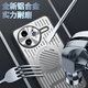 紐致適用紅米k80手機殼鏤空散熱Redmik80pro保護套新款鋁合金屬鏡頭全包防摔個性創(chuàng)意男高級感簡約外殼 優(yōu)雅銀【Magsafe磁吸/透氣散熱金屬殼】 紅米 k80 Pro