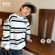 海媽家男童長(cháng)袖t恤兒童衛衣春秋款2025新款童裝男孩上衣體恤大童打底衫