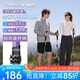 開拓者（pioneer）山精靈3系登山杖戶外碳纖維99%碳素三節(jié)外鎖伸縮徒步手杖暮山藍(lán)