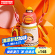 杯具熊（BEDDYBEAR）雙飲口兒童保溫杯男女寶寶吸管直飲水杯316不銹鋼大容量便攜水壺 開口笑-櫻桃小丸子600ml