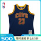 NBA官方MITCHELL&NESS 勒布朗詹姆斯Swingman系列男子球衣籃球服背心 詹姆斯-球衣 L
