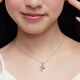 中國黃金  魯伯特之淚純銀項鏈女2025新款鎖骨鏈吊墜生日禮物送女友老婆 魯伯特之淚項鏈【經(jīng)典紅色禮盒】八倉發(fā)貨*當/次日達