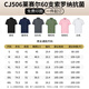 藍之旺 工作服定制印字印logo夏季工衣男短袖polo文化衫t恤訂做4S店工裝 N款【60支索羅納200g涼感抗菌】 XL