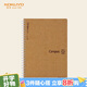 國譽(yù)(KOKUYO)Campus 學(xué)生軟線圈筆記本子記事本記錄本子 B5/80張橫線 WCN-CSR1810