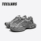 Tcellars網(wǎng)面運動(dòng)鞋2025秋季男鞋休閑潮流透氣老爹鞋復古軟底輕便耐磨網(wǎng)鞋 超?；?單層 40