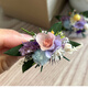 永生花戒指diy材料包森系婚禮高級(jí)手工禮物漢服配飾情侶對(duì)戒指環(huán) 紫誓今生-女款1枚 DIY材料包+盒 均碼