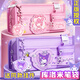 舒星三麗鷗筆袋庫洛米文具盒女孩高顏值鉛筆盒文具袋多功能大容量女生美樂蒂小學(xué)生一年級(jí)3-6初中兒童