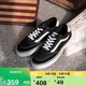 VANS范斯官方 Brooklyn LS黑色簡約復古男鞋板鞋 黑色  43