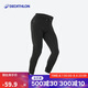 迪卡儂（DECATHLON）山地徒步搖粒絨保暖褲MH100女款-黑色S4311929
