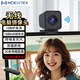 Moertek無線電腦攝像頭臺式筆記本外置攝像頭辦公會議視頻網(wǎng)課錄播高清麥克風一體收音降噪超廣角攝像頭 1080P 無線電腦攝像頭即插即用會議視頻家用
