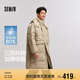 森馬（Semir）羽絨服男三防中長款外套2024撞色冬裝厚款情侶時(shí)尚109724113203