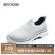 斯凱奇（Skechers）男鞋夏季網(wǎng)面透氣一腳蹬健步鞋軟底緩震輕便運(yùn)動(dòng)鞋休閑布鞋216633