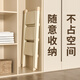 肯泰（KENTAI）梯子家用折疊人字梯室內(nèi)多功能樓梯加厚碳鋼爬梯伸縮三四步工程梯 【旗艦款】奶油白-三步梯
