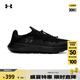 安德瑪（UNDERARMOUR）春夏U Easy Step男女輕質(zhì)休閑運(yùn)動(dòng)鞋6007578 黑色001 41
