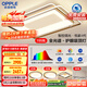 歐普（OPPLE）吸頂燈客廳燈全光譜智能LED燈具燈飾簡(jiǎn)約現(xiàn)代大氣套餐1 包安裝