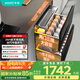 華帝（VATTI）消毒柜家用嵌入式小飛碟100升大容量兩門三抽消毒碗柜全天候巡航紫外線120度高溫三重消毒i13036