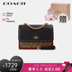 蔻馳（COACH）【品牌直供】KLARE女士小號(hào)風(fēng)琴包單肩斜挎包贈(zèng)玩偶 七夕禮物