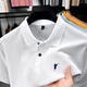 POLO SPORT美國拉夫勞倫奧萊品牌折扣保羅短袖T恤男棉夏季新款刺繡馬標polo 白色[100％純棉] L-170[適合120-140斤] 均碼