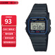 卡西歐（CASIO）小方塊簡(jiǎn)約復(fù)古防水電子學(xué)生表男女手表情人節(jié)禮物 F-91W-1