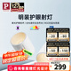 Paulmann P德國柏曼明裝護眼射燈全光譜防眩設計無主燈客廳洗墻小山丘筒燈 白杯【明裝】13W-4000K-40°