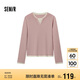 森馬（Semir）森馬毛衣女短款假兩件含羊毛針織衫24冬新款保暖內(nèi)搭109724107015