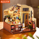 若來（Rolife）diy小屋幸福廚房積木拼裝玩具模型成人生日七夕情人節(jié)禮物
