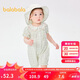 巴拉巴拉寶寶包屁衣女童爬服夏裝精致清新萌200224120009