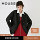 moussy 早春新品氣質(zhì)日雜風后背不規(guī)則西裝外套028HSZ30-0461 020黑色 均碼