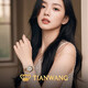 天王（TIAN WANG）女士手表七夕情人節(jié)禮物四葉草石英表防水鋼帶腕表LS31531P.P.W