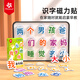 Pinwheel漢字磁力冰箱貼80大片核心高頻漢語(yǔ)拼字識字訓練幼兒早教 漢字貼