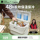 牧高笛（MOBIGARDEN）寒霜22L保溫箱 戶外露營大容量儲物收納保鮮箱 NX23684002 月影白