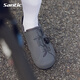 森地客Santic 無(wú)鎖騎行鞋自行車(chē)全地形非鎖助力騎行鞋男女 蒼穹 灰色 42