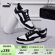 彪馬（PUMA）男女同款經(jīng)典休閑透氣復(fù)古百搭潮流板鞋 REBOUND 370539 黑色-白-01 41