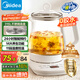 美的（Midea）養(yǎng)生壺 1.5L全自動(dòng)煮茶壺 花茶壺?zé)畨?2h恒溫11檔控溫 母嬰316L材質(zhì)電熱水壺煮茶器MK-YSP1508
