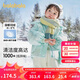 巴拉巴拉兒童羽絨服女童冬2023小童寶寶童裝炫彩亮面保暖外套