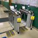 ESD靜電消除測試門禁系統(tǒng)閘機(jī)無塵室車間入口防靜電檢測儀三輥閘 防靜電閘機(jī)-方案定制