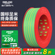 德力西（DELIXI）電線(xiàn)電纜國(guó)標(biāo)電線(xiàn)足銅足米硬線(xiàn)軟線(xiàn)家用電線(xiàn)100米 BV2.5黃綠雙色