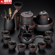 正揚(yáng)紫陶自動(dòng)茶具套裝辦公高檔整套懶人功夫杯茶盤防燙泡茶壺商務(wù)禮物 紫陶自動(dòng)(跳紋)8杯+茶道罐洗