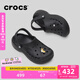 卡駱馳crocs貝雅云彩女士洞洞鞋戶外休閑鞋|208186 黑色-001(含智必星) 38 (240mm)