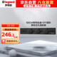 羅格朗（LEGRAND）電工軌道插座 明裝壁掛式可移動(dòng)墻壁導(dǎo)軌插座50厘米+五孔*3黑色