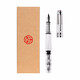 三文堂（TWSBI） TWSBI三文堂鋼筆580AL活塞吸墨式鋼筆墨水筆學(xué)生練字書(shū)法筆 透明色 F尖【官方標(biāo)配-3年免費(fèi)保修】