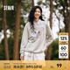 森馬迪士尼米奇家族合作系列衛(wèi)衣女中長(zhǎng)款插肩袖2025新款寬松春裝 淺花灰00229 L 165/88A