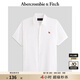ABERCROMBIE & FITCH男裝25夏季美式復(fù)古經(jīng)典小麋鹿牛津紡?fù)獯疃绦湟r衫KI125-5084 白色 L (180/108A)