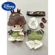 Disney泡泡瑪特迪士尼搪膠dimoo娃衣布魯托鹿晗同款球衣服毛絨掛件著(zhù)替 栗子圍兜5件(帽+領(lǐng)+衣+褲+棕鞋) 不含娃，搪膠dimoo都可以穿