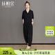 絲柏舍通勤套裝2025夏裝新款女裝翻領上衣搭休閑褲氣質(zhì)兩件套