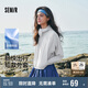 森馬（Semir）防曬外套|外套女短款吸濕速干2025夏季涼感拼接夾克109325108008