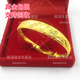 興穎金包銀手鐲女龍鳳推拉款可定做999足金包銀實(shí)心鐲子經(jīng)典款送媽媽 金1.4克-總重約35克-龍鳳手鐲?？? title=