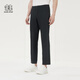 KOLON SPORT/可隆戶(hù)外運動(dòng)褲 男子輕量耐用彈力梭織商務(wù)長(cháng)褲 LHLP5AT813-BK 黑色 L 175/82A