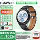 華為【國(guó)家補(bǔ)貼15%】華為手表watch gt5運(yùn)動(dòng)智能血氧心率通話微信睡眠鴻蒙學(xué)生送男朋友手表gt4pro升級(jí) 46mm幻夜黑+黑色真皮定制表帶
